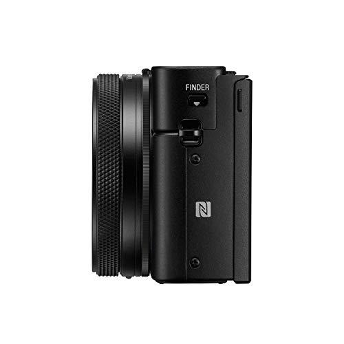 Sony Sony RX100 VI 20.1 MP Premium Compact Digital Camera w/ 1-inch sensor, 24-200mm ZEISS zoom lens and pop-up OLED EVF (DSCRX100M6/B) (Renewed)