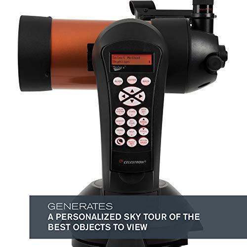 Celestron Celestron - NexStar 4SE Telescope - Computerized Telescope for Beginners and Advanced Users - Fully-Automated GoTo Mount - SkyAlign Technology - 40,000+ Celestial Objects - 4-Inch Primary Mirror