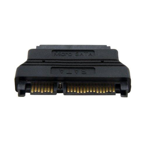 StarTech StarTech.com Micro SATA to SATA Adapter Cable with Power - 1.8 SSD Cable - Micro SATA Adapter - Micro SATA to SATA (MCSATAADAP)