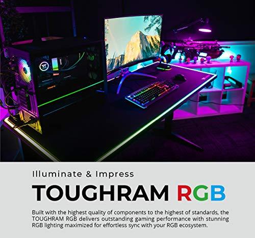 Thermaltake Thermaltake TOUGHRAM RGB DDR4 3600MHz 16GB (8GB x 2) 16.8 Million Color RGB Alexa/Razer Chroma/5V Motherboard Syncable RGB Memory R009D408GX2-3600C18B