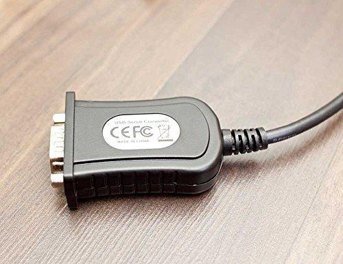 Sewell Sewell Instacom USB to Serial Adapter 2' with Posts (SW-1301), Black