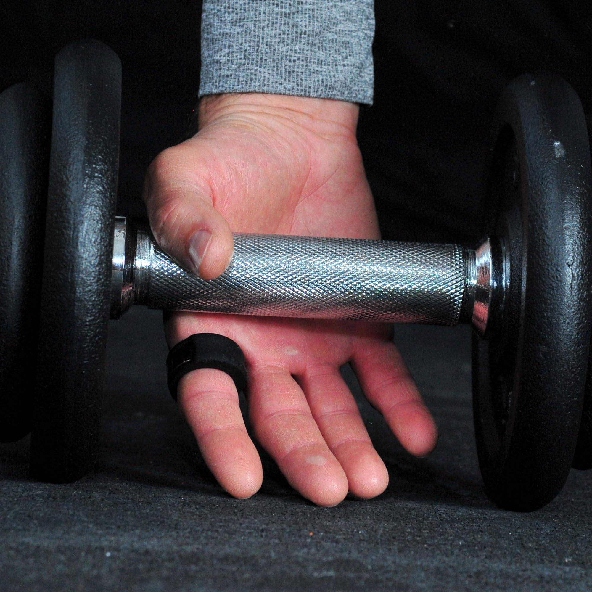 Rinfit Rinfit Smart Ring Protector - Silicone Ring Enhancer for Active Lifestyle and Gym - SportFit U.S. Design Patent - Black, Size 9