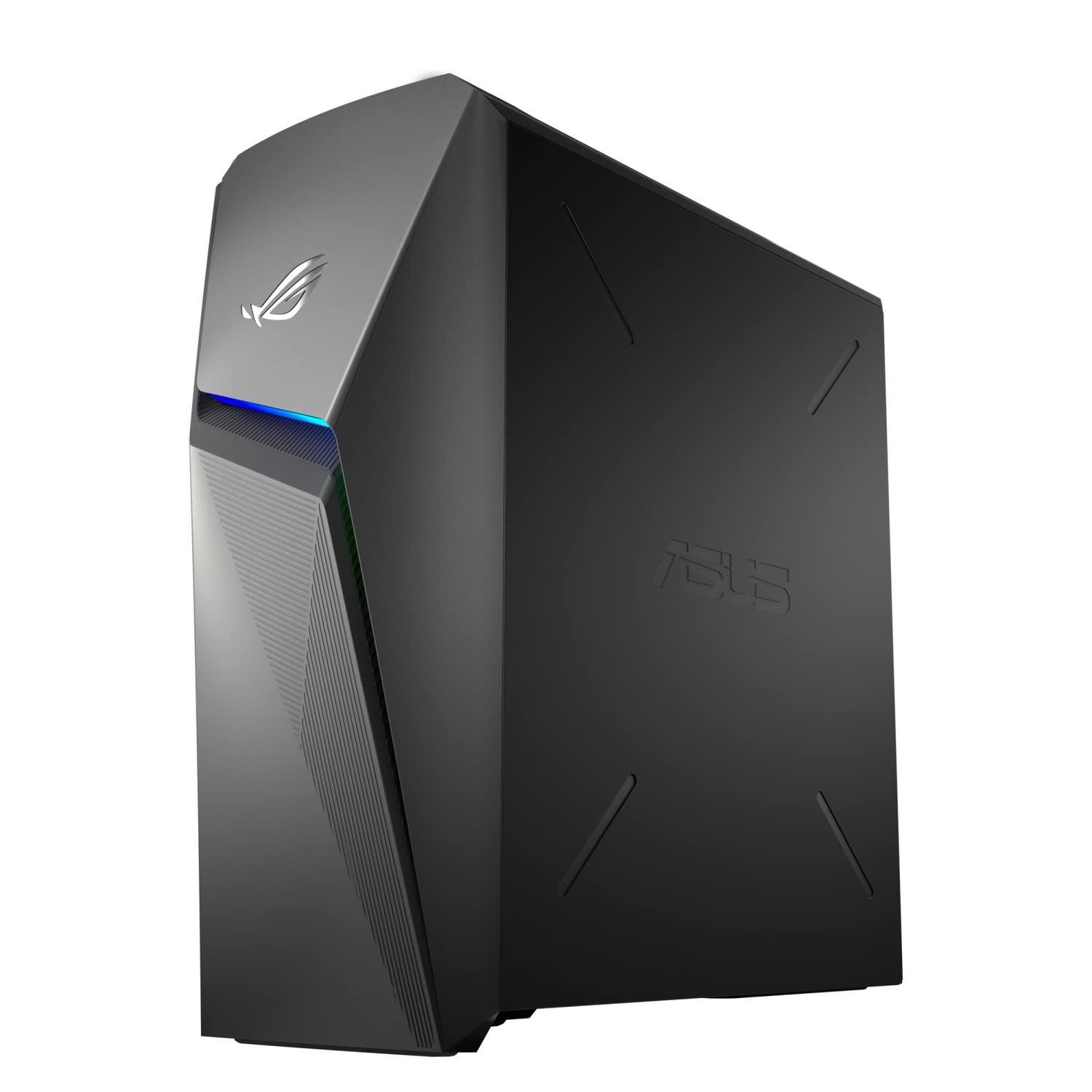 ASUS ASUS 2022 ROG Strix GL10 Gaming Desktop, AMD Ryzen 5 3600X 6-Core Processor, NVIDIA GeForce GTX 1660 Ti Graphics, 16GB RAM, 512GB PCIe NVMe SSD, 2 x HDMI, 2 x DisplayPort, WiFi, Windows 11 Home