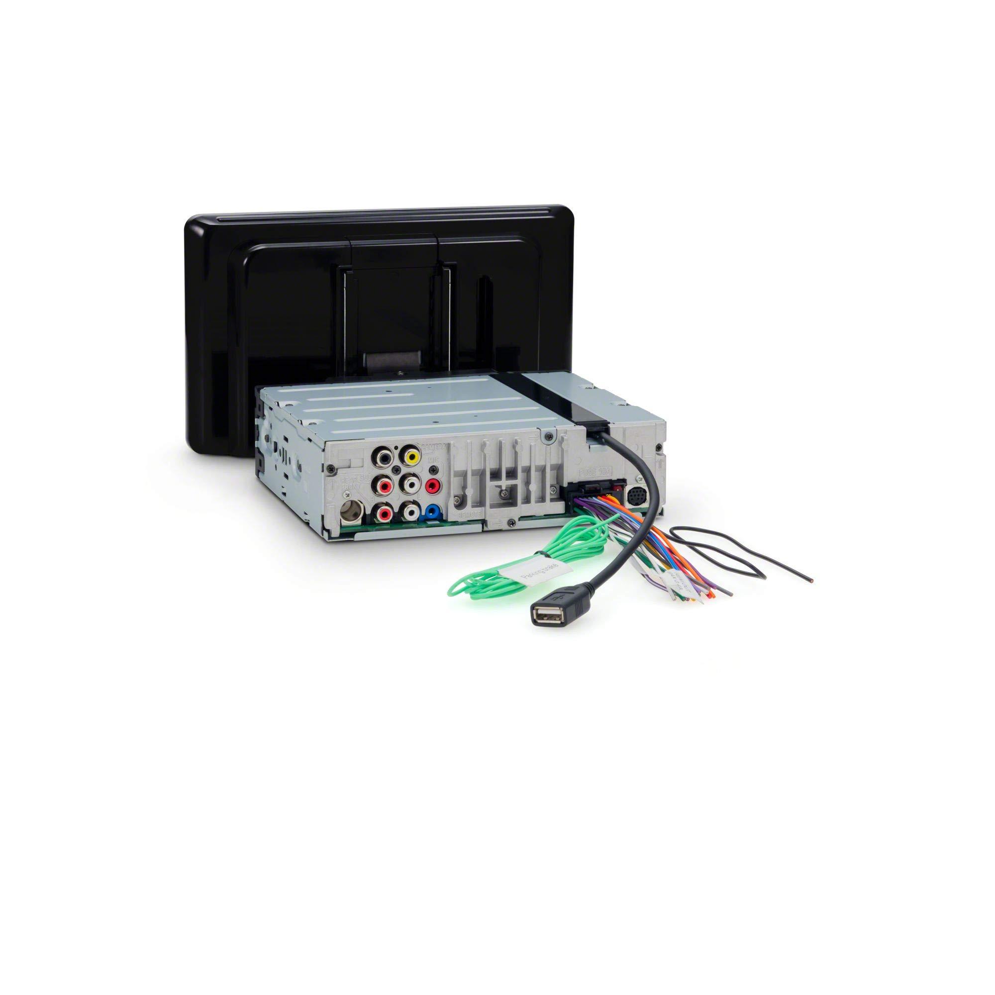 Sony Sony XAV-AX8000 8.95" Bluetooth Media Receiver with SiriusXM Satellite Radio Kit, Steering Wheel Interface