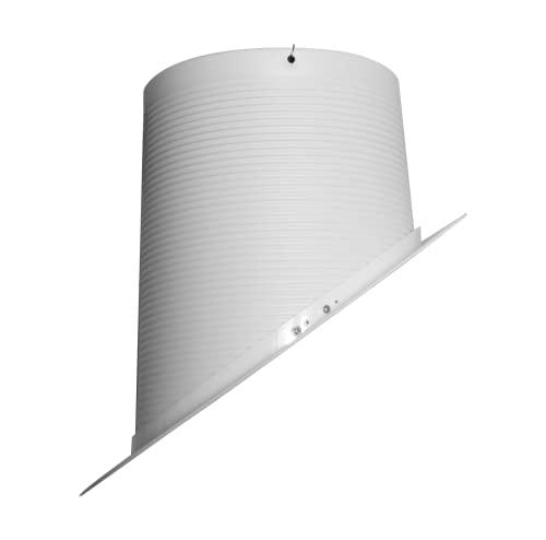 Nicor Nicor17730WH Super Slope Baffle Trim for 17025SSA and 17026SSRA 6-Inch Non IC
