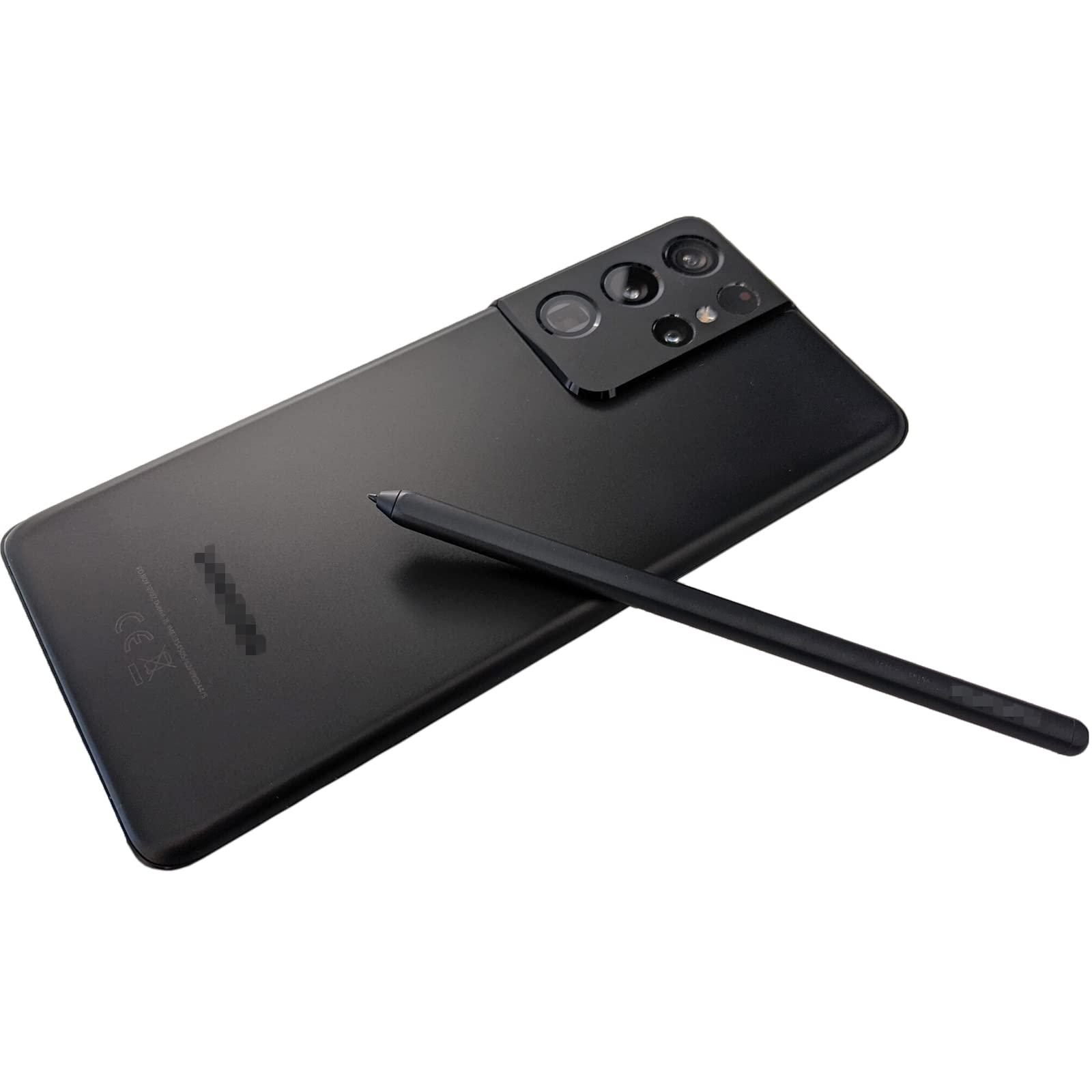 PCTC Galaxy S21 Ultra S Pen Replacement for Samsung Galaxy S21 Ultra 5G S Pen Stylus Pen + 5X Replacement Tips/Nibs (Mystic Black)