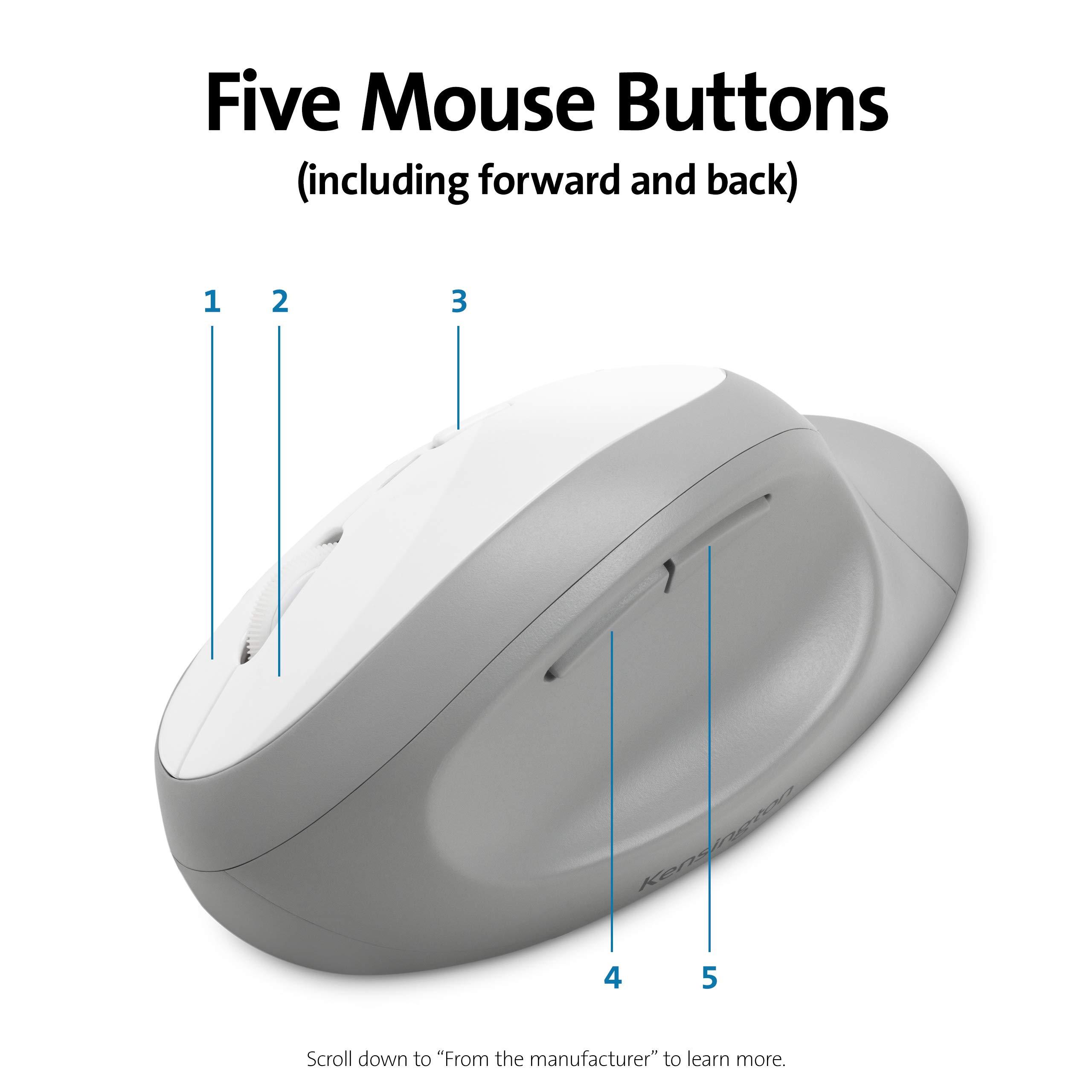 Kensington Kensington Pro Fit Ergonomic Wireless Keyboard and Mouse - Grey (K75407US)