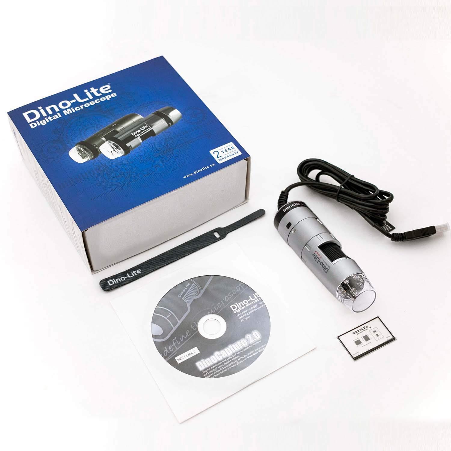 Dino-Lite Dino-Lite USB Digital Microscope AF3113T - 0.3MP, 20x - 220x Optical Magnification, Measurement, WF-20 Compatible