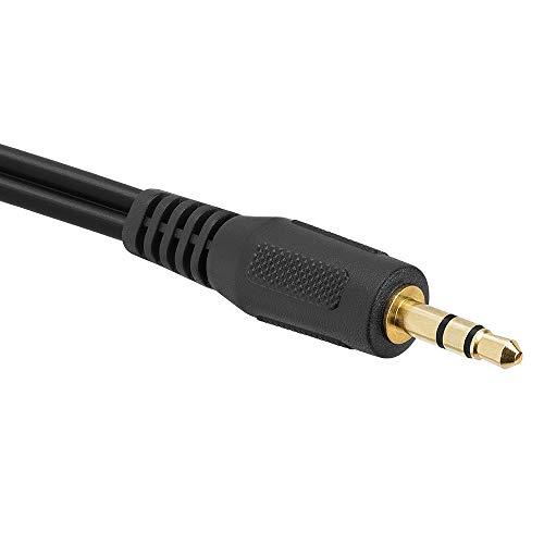 Cmple Cmple - 3.5mm Male Stereo to 2 Male RCA Audio Adapter Cable - 6 Feet