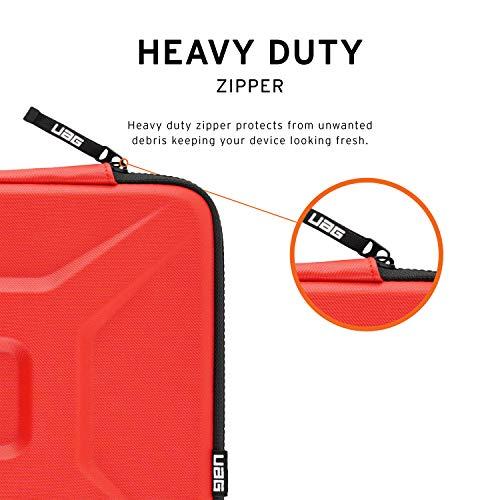 URBAN ARMOR GEAR URBAN ARMOR GEAR UAG Small Sleeve for 8-11-ich Devices Rugged Tactile Grip Weatherproof Protective Slim Secure Laptop/Tablet Sleeve, Magma