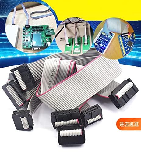 Fielect Fielect Flat Ribbon Cable 1mm Pitch 14 Pin Socket Extension Flat Ribbon Cable Connector 1m/3.3Ft Length AWM2651