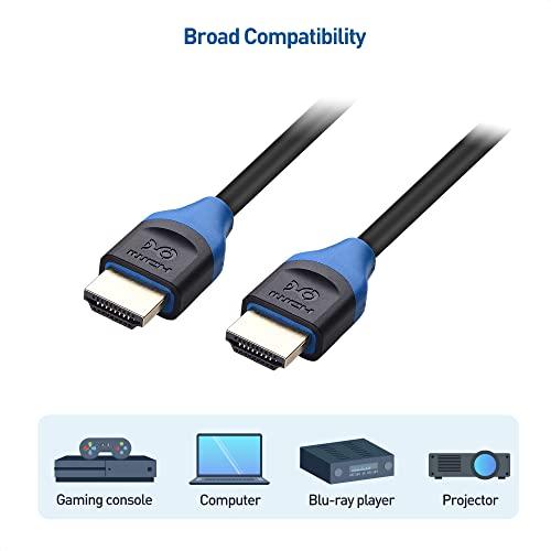 Cable Matters Cable Matters 3-Pack High Speed HDMI Cable 10 ft with 4K @60Hz, 2K @144Hz, FreeSync, G-SYNC and HDR Support for Gaming Monitor, PC, Apple TV, and More