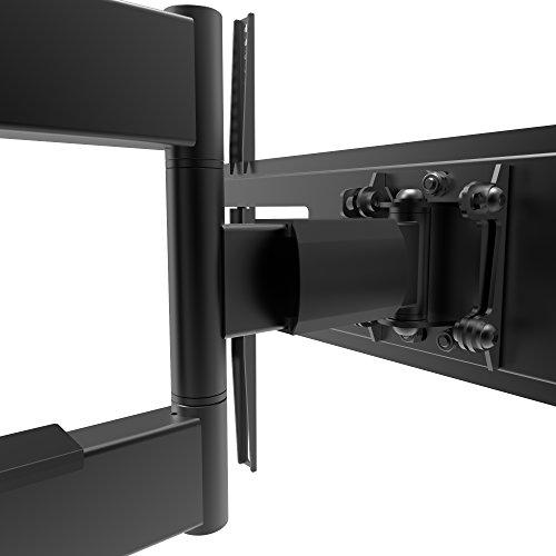 Kanto Kanto R500 Recessed In-Wall Full Motion Articulating TV Mount for 46-inch to 80-inch TVs | Ultra Low Profile | Swivel and Tilt Capable | Cable Management for Clean Setup