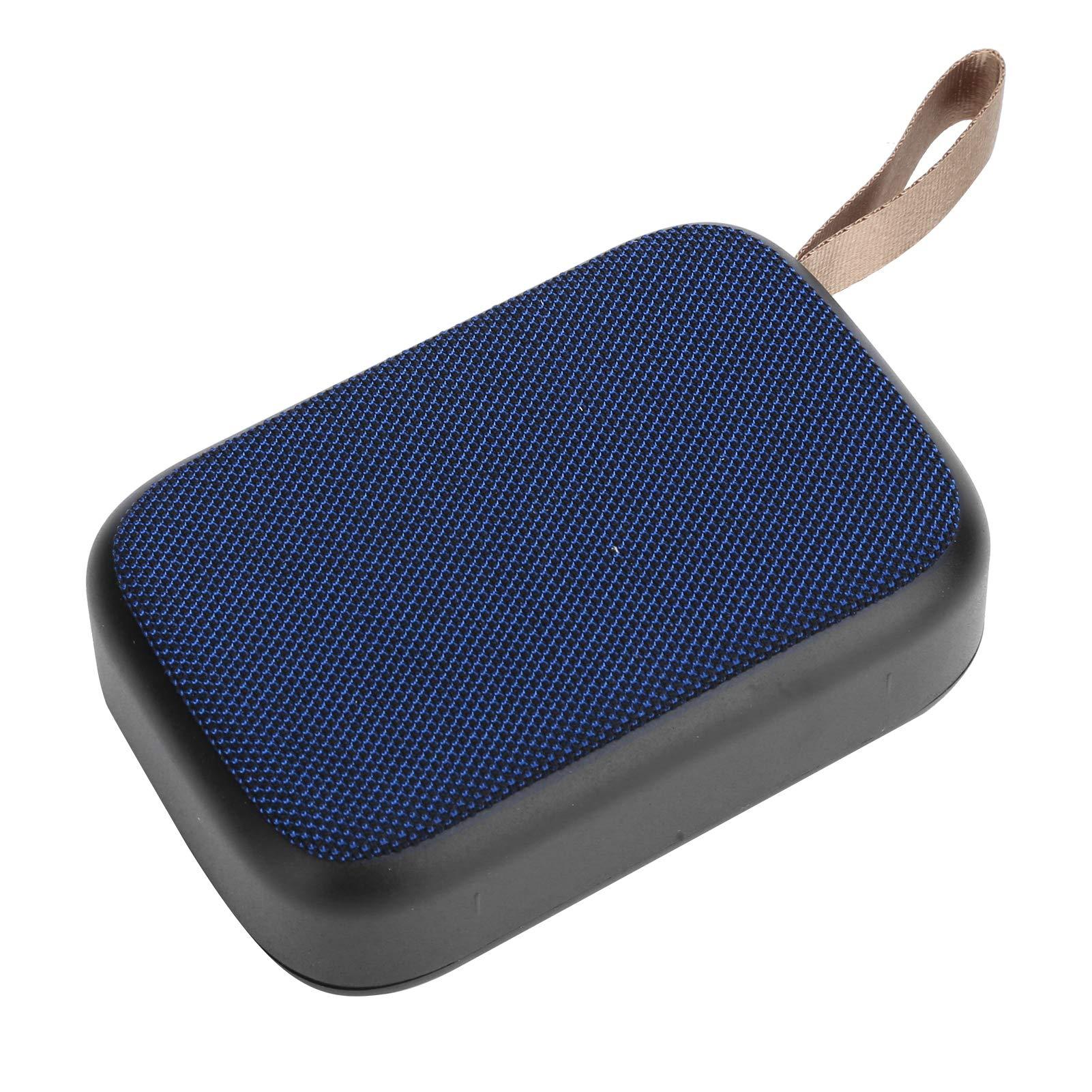 Dilwe Dilwe Bluetooth Speaker, Stereo Portable USB Mini Subwoofer with FM Radio, HiFi Sound Quality Bluetooth Speaker Suitable for Outdoor Activities(Blue)