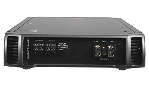 Rockville Rockville RXD-M3 4000 Watt/2000W RMSMono Car Amplifier+100% CopperAmp Wire Kit
