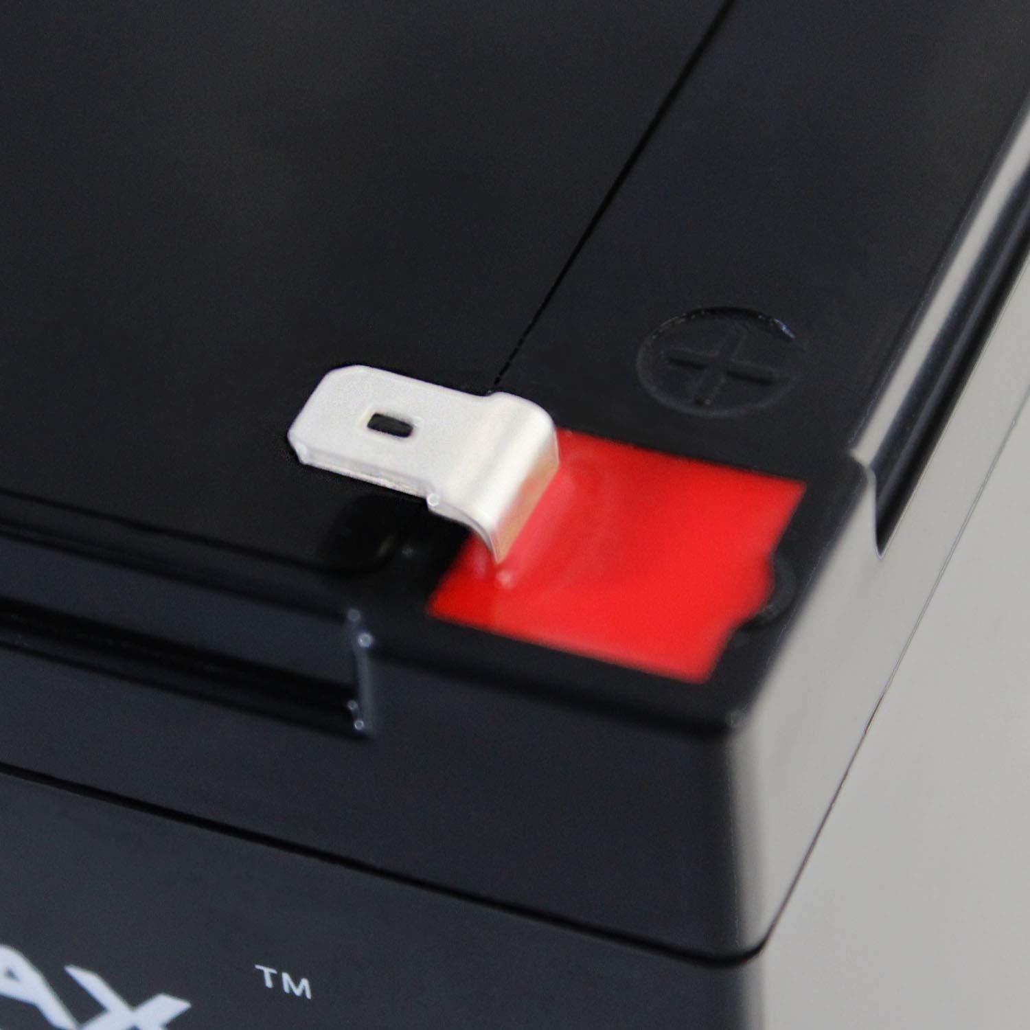 Mighty Max Battery Mighty Max Battery 12V 15AH F2 Replacement Battery for UPS Power Backup - 4 Pack