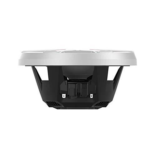 Rockford Fosgate Rockford Fosgate M2-8 Color Optix 8” 2-Way Coaxial Multicolor LED Lighted Marine Speakers - White/Stainless (Pair)