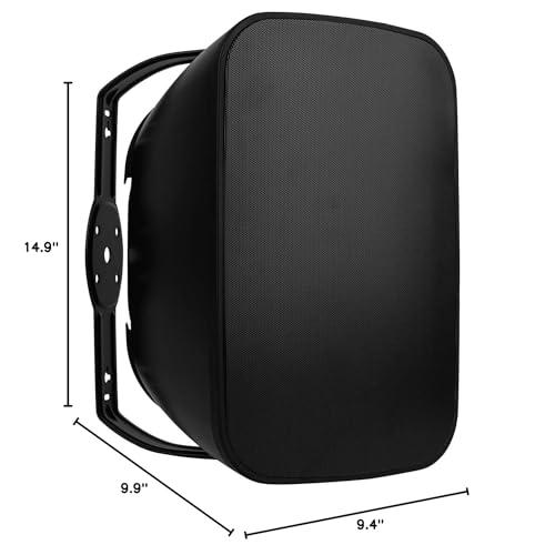 Dayton Audio Dayton Audio IO8XTB 8" 70/100V 8 Ohm Indoor/Outdoor 2-Way Speaker w/Bass Radiator Black