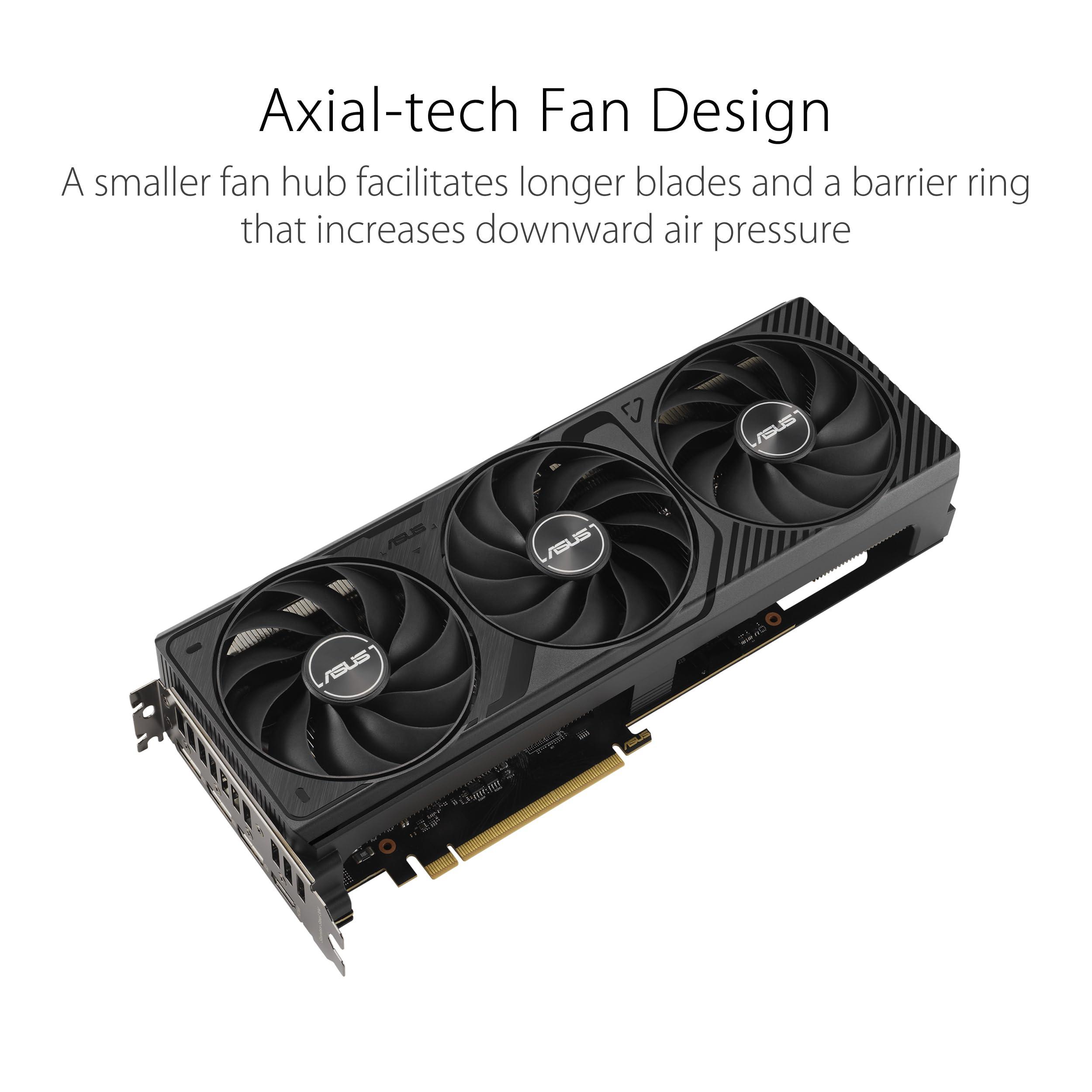 ASUS ASUS The SFF-Ready Prime GeForce RTX 4070 Ti Super OC Edition 16GB GDDR6X Graphics Card (PCIe 4.0, 16GB GDDR6X, DLSS 3, HDMI 2.1a, DisplayPort 1.4a)