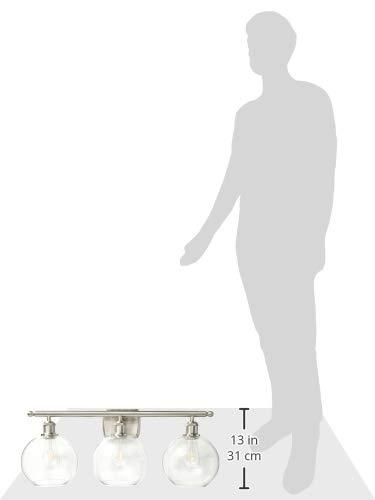 Innovations Innovations 516-3W-SN-G122-LED 3 Light Vintage Dimmable LED Bathroom Fixture, Brushed Satin Nickel