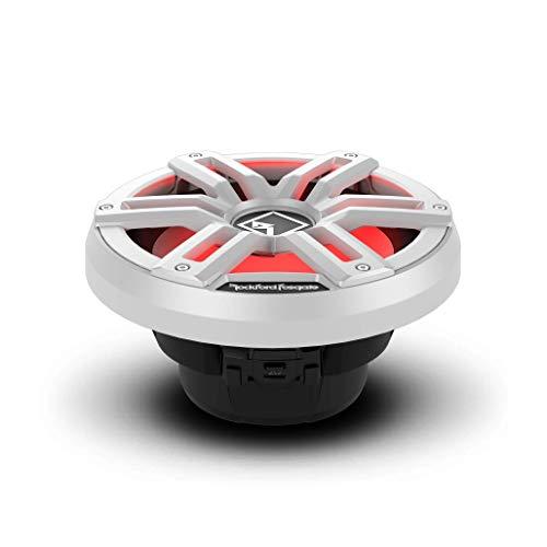 Rockford Fosgate Rockford Fosgate M2D4-10I Color Optix 10" DVC 4-Ohm Infinite Baffle Multicolor LED Lighted Marine Subwoofer - White/Stainless