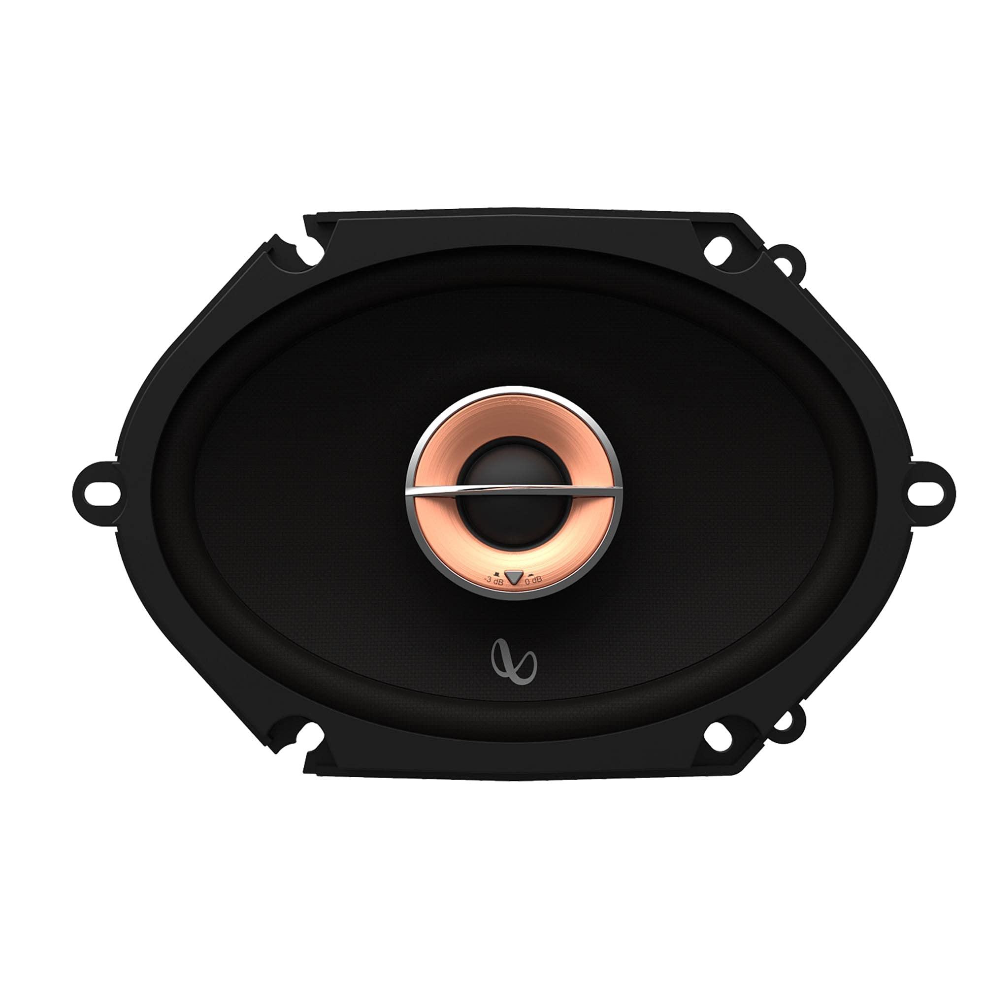 Infinity Infinity KAPPA683XF 6" x 8" (147mm x 205mm) Two-Way Car Speaker with 1 Pair RKFR5768 Roadkill Fast Rings