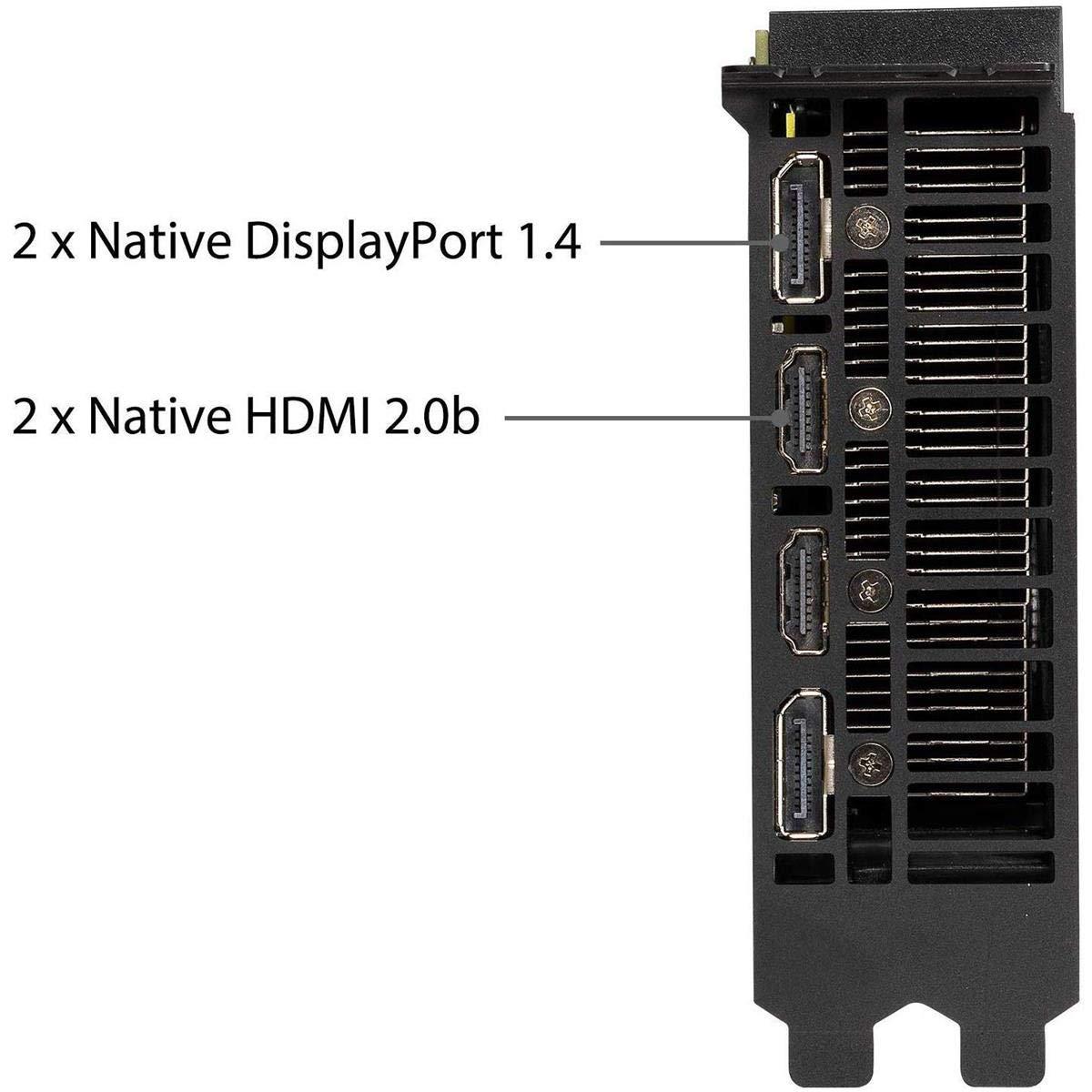 ASUS ASUS GeForce RTX 2060 Super 8G Turbo Edition GDDR6 HDMI DisplayPort Graphics Card (TURBO-RTX2060S-8G-EVO)