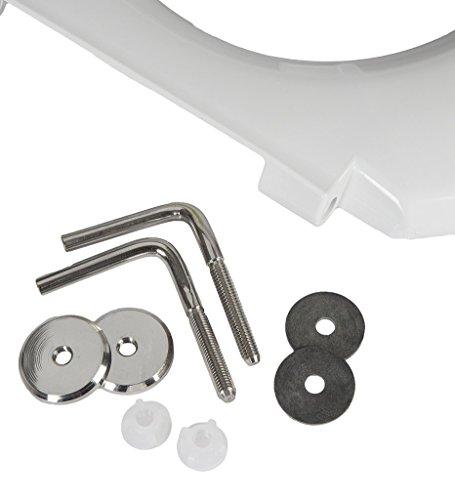 Big John Products Big John Products 7-W Big John Classic 1000 Lb Capacity Toilet Seat, White or Black