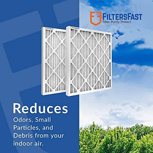 Filters Fast Filters Fast Compatible Replacement for Honeywell 16x25x5 Air Filter MERV 13 FC100A1029 Pleated AC Furnace Air Conditioner Filters Actual Size: 15.875 x 24.75 x 4.25, 2-Pack