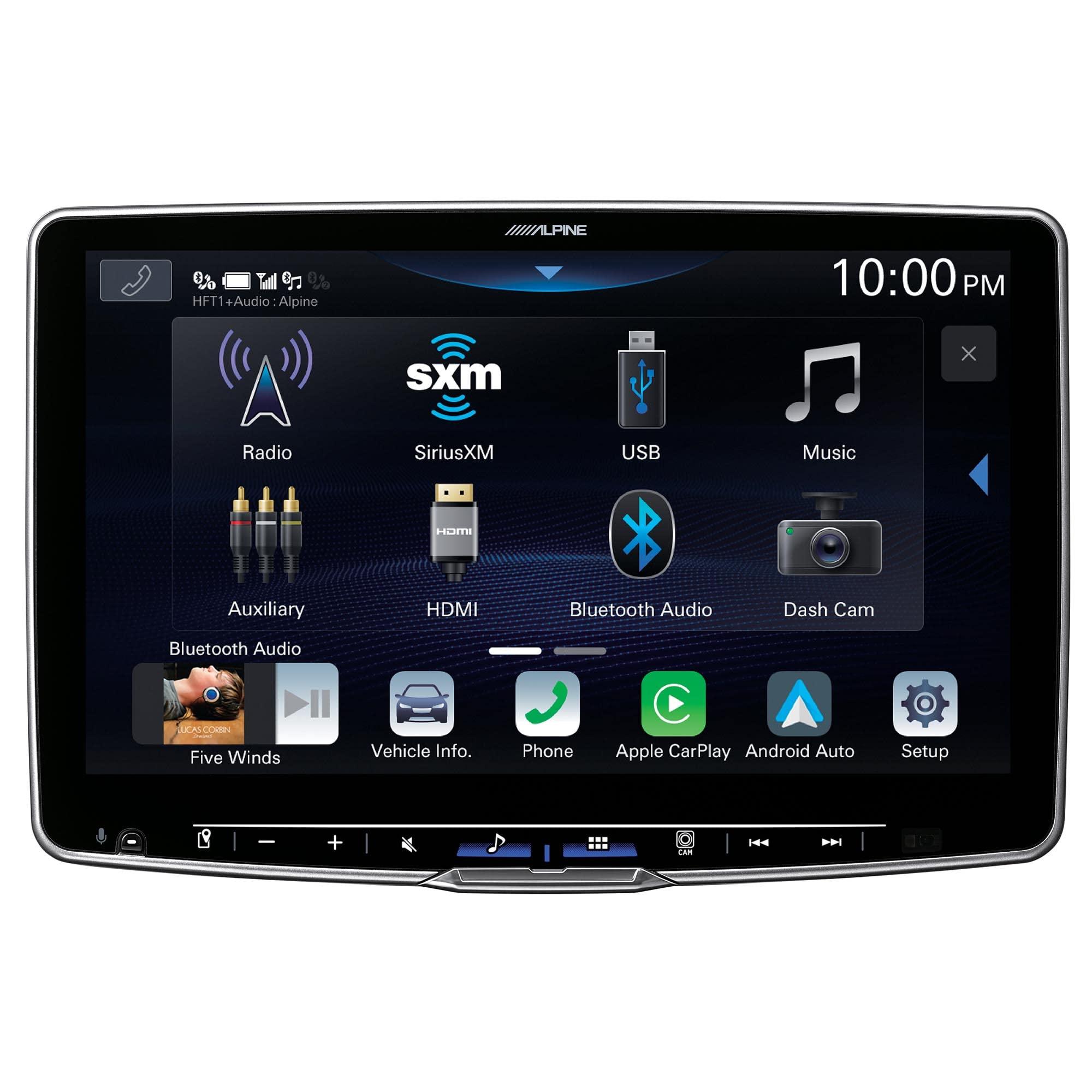 Alpine Alpine ILX-F511 Halo11 11" Multimedia Touchscreen Receiver & 2 Pairs Alpine SXE-6926S 6x9 Coax Speakers