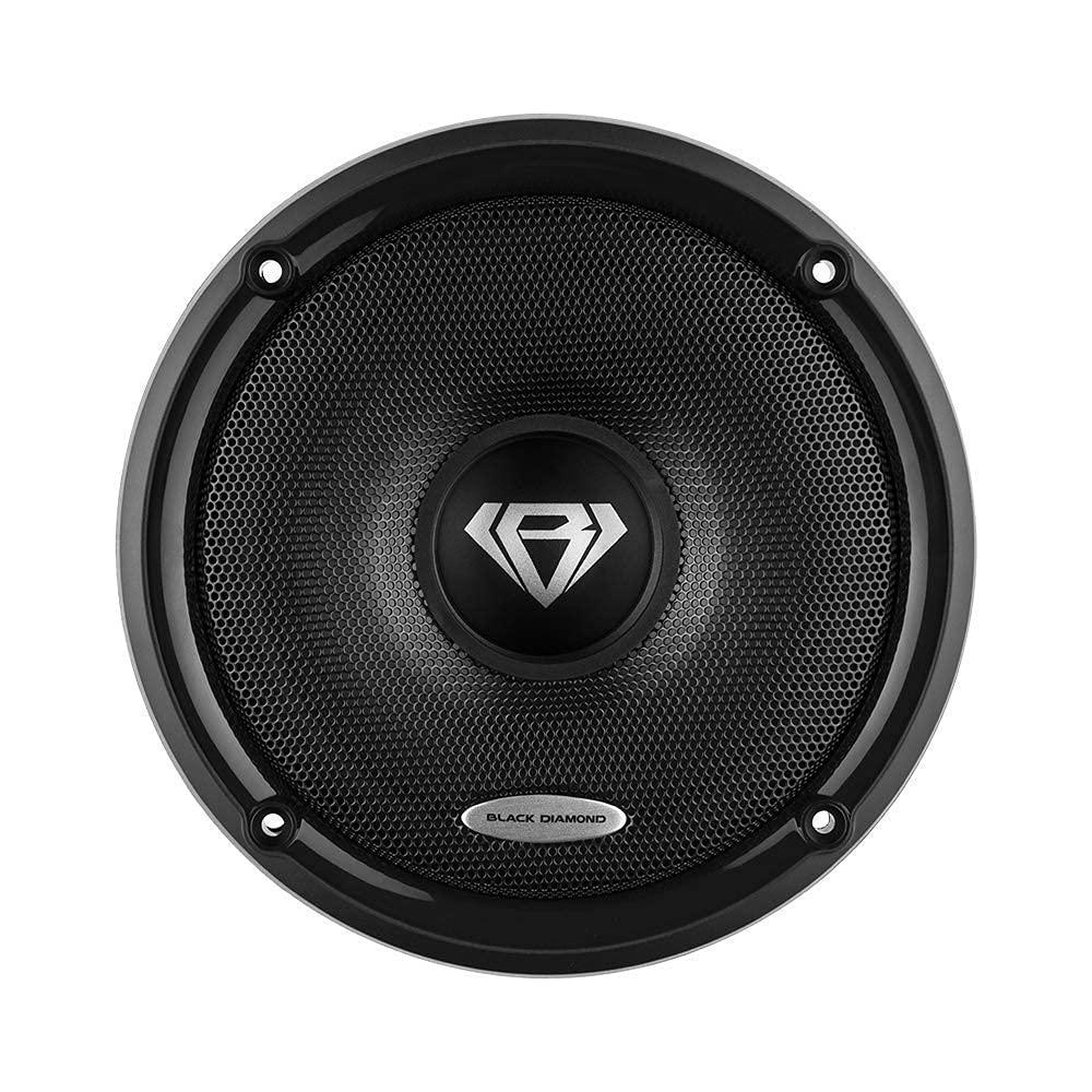 BLACK DIAMOND BLACK DIAMOND DIA-65.2C 6.5\" 2-Way Component System Speaker - 120 Watts, 4 Ohms - Clarity Unparalled by Other Speakers in Their Class (2 Speakers)