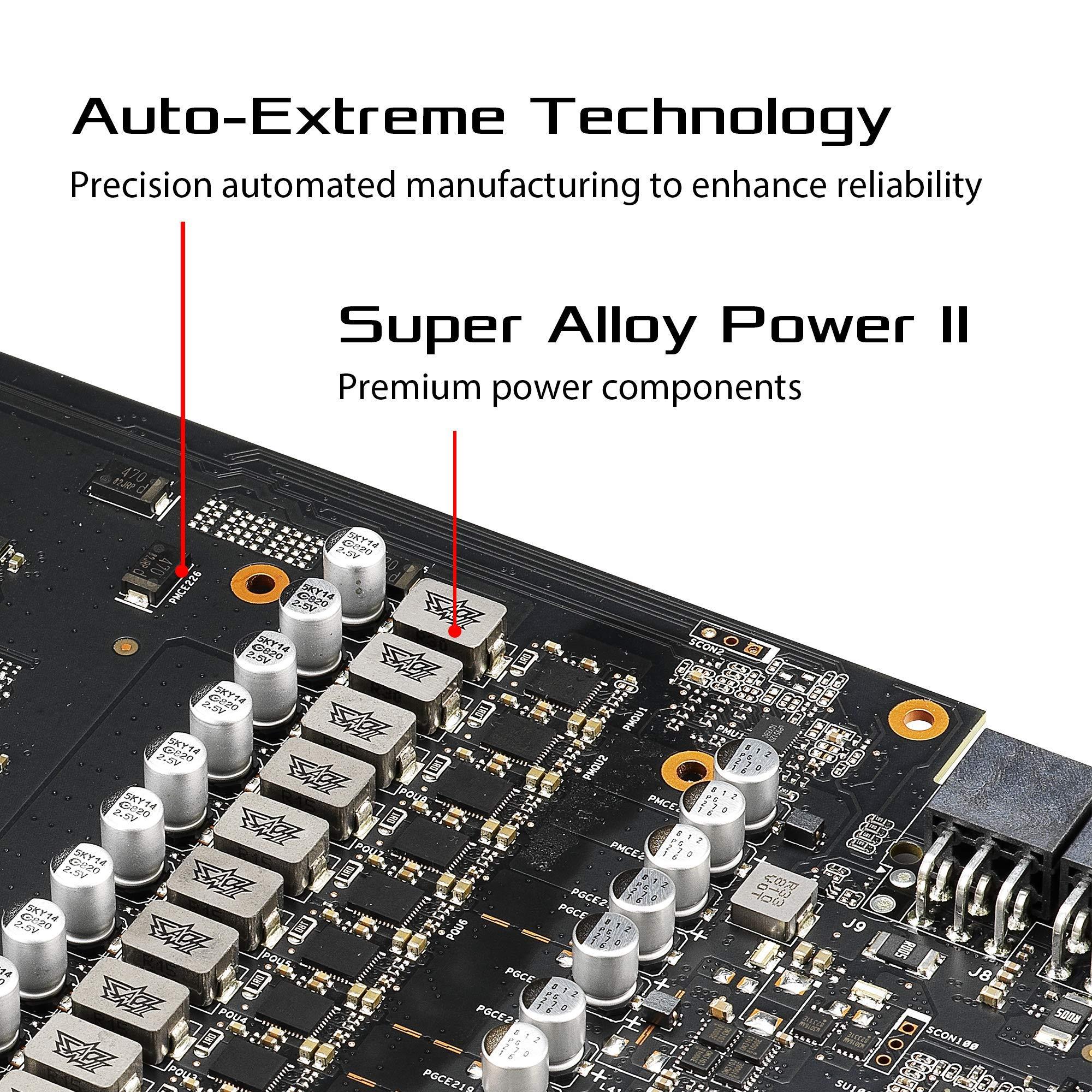 ASUS ASUS ROG Strix GeForce RTX 2060 Super Advanced Overclocked EVO 8G GDDR6 HDMI DisplayPort USB Type-C Gaming Graphics Card (ROG-STRIX-RTX2060S-A8G-EVO-GAMING)