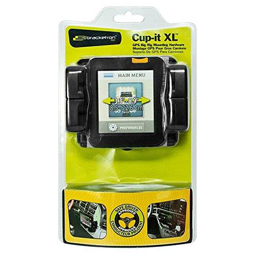 Bracketron Bracketron Cup-iT XL Car Truck Cupholder Mount Holder Cradle Garmin Nuvi TomTom Via Go Magellan DashCam Navigator Smartphones BT1-515-1 , Black