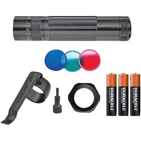 MagLite Maglite XL50 LED 3-Cell AAA Flashlight Tactical Pack, Black