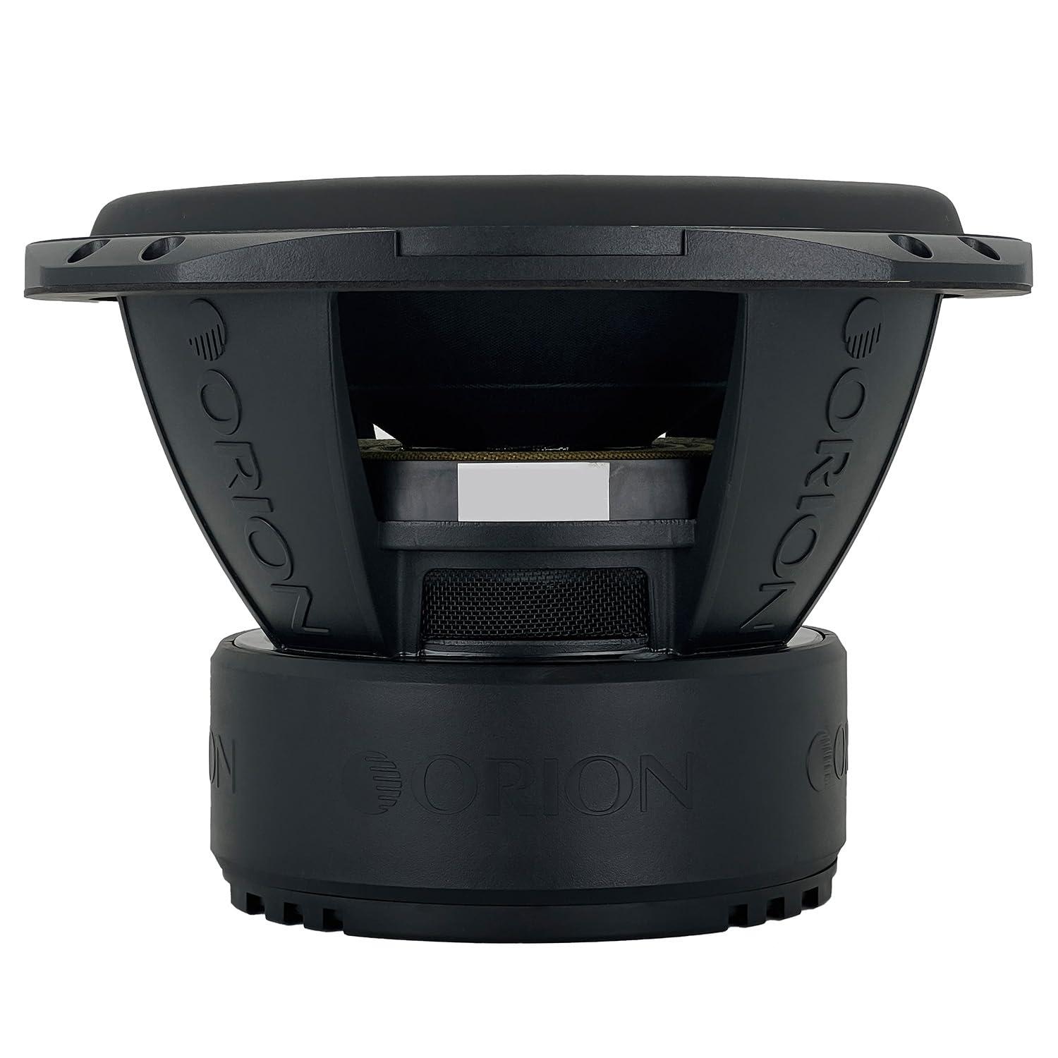 ORION Orion XTRPRO Series XTRPRO122D 12 High Output Car Subwoofer, 6000W Max Power, 1500W RMS, Dual 2 Ohm, 3 Aluminum Voice Coil, Cast Basket Competition Grade Powerful Car Audio Bass Builds