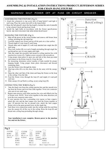 Livex Lighting Livex Lighting 5063-02 Jefferson 3-Light Hanging Lantern, Polished Brass