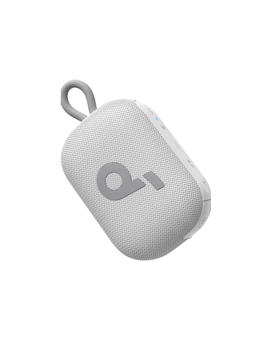 Soundcore soundcore Select 4 Go Bluetooth Shower Speaker by Anker, IP67 Waterproof/Dustproof, Portable, Wireless, 20H Playtime, Floatable, Powerful Sound, Electronics for Outdoors/Home/Office/Travel/Party-White