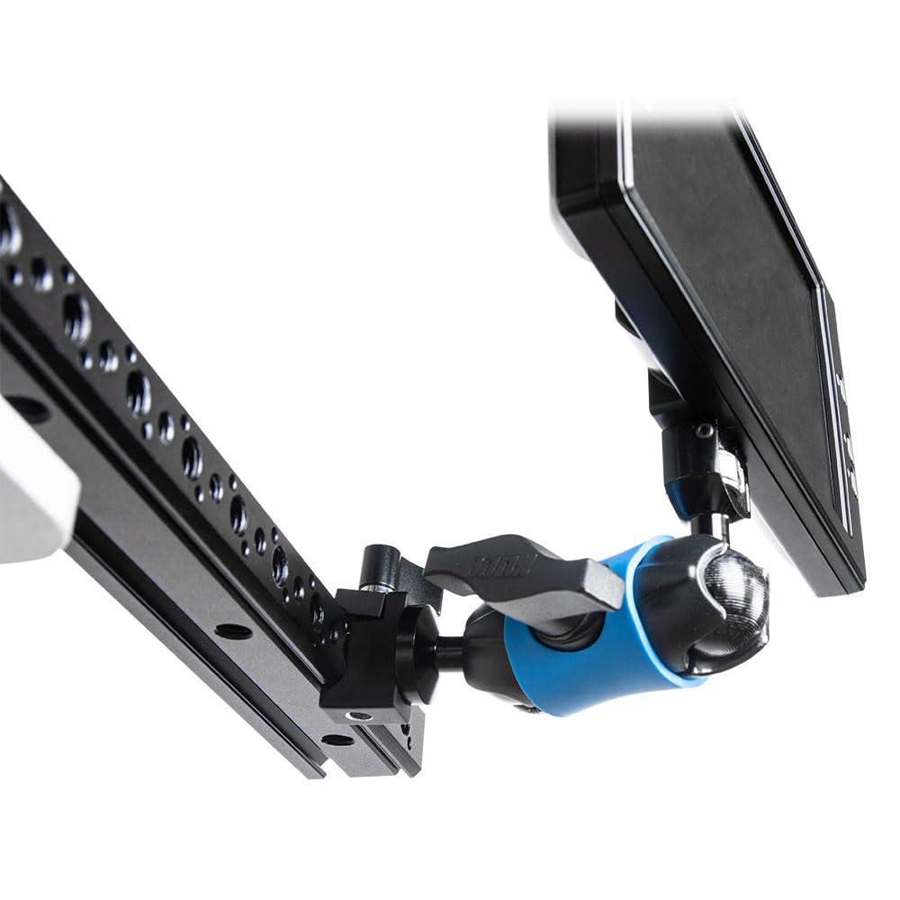 Kupo Kupo Super Knuckle with NATO Clamp and 1/4\"-20 Detachable ARRI Locating Pin (KG116911)