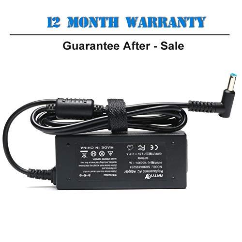 NATNO 19.5V 2.31A 45W Ac Adapter/Laptop Charger/Power Supply for HP 17-X000: 17-x010nr 17-x037cl 17-x115dx 17-x051nr 17-x116dx 17-x173dx 17-x121dx 17-x027cl 17-x047cl 17-x061nr 17-x020nr 17-x137cl