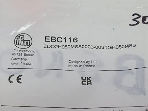IFM EFECTOR IFM EBC116; Y/T Splitter; M12 Male to 2 5-Pin M12 Female