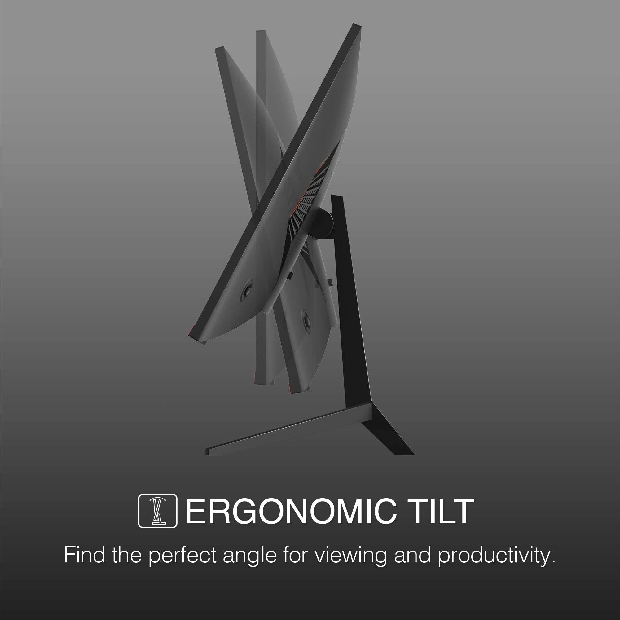 Packard Bell Packard Bell airFrame 32" FHD Monitor, 1920x1080, Ultrawide, VESA Mount Compatible, Tilt Adjustment, HDMI/VGA, Slim Bezel, for Home, Office, and Light Gaming