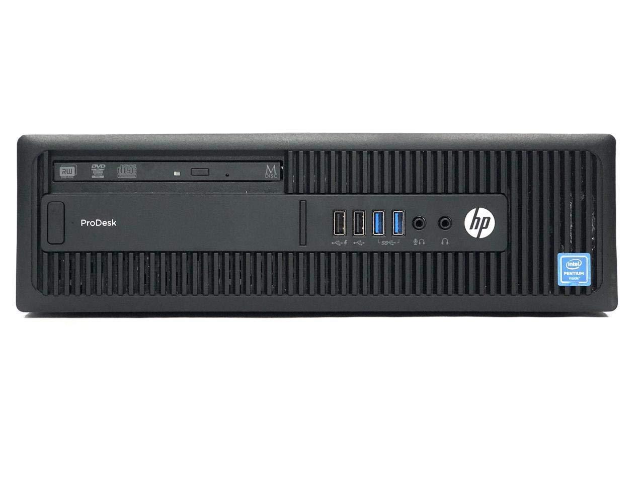 HP HP 600 G2 ProDesk SFF Desktop, Intel Quad-Core i5 6500 Upto 3.6GHz, 16GB RAM, 256GB SSD, HD Graphics 530 4K / 3-Monitor Support, Wi-Fi, Bluetooth, HDMI, DisplayPort - Windows 10 Pro (Renewed)