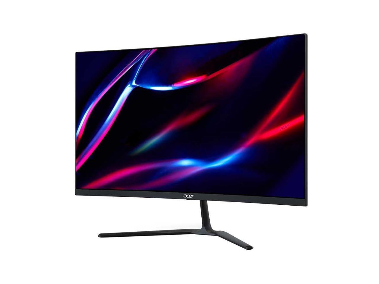 acer Acer 27\" 2560 x 1440 QHD Gaming Monitor | AMD FreeSync Premium | 170 Hz Refresh Rate | 1500R Curved Design | 1 x Display Port 1.4 & 2 x HDMI 2.0 Ports(Cable Included)