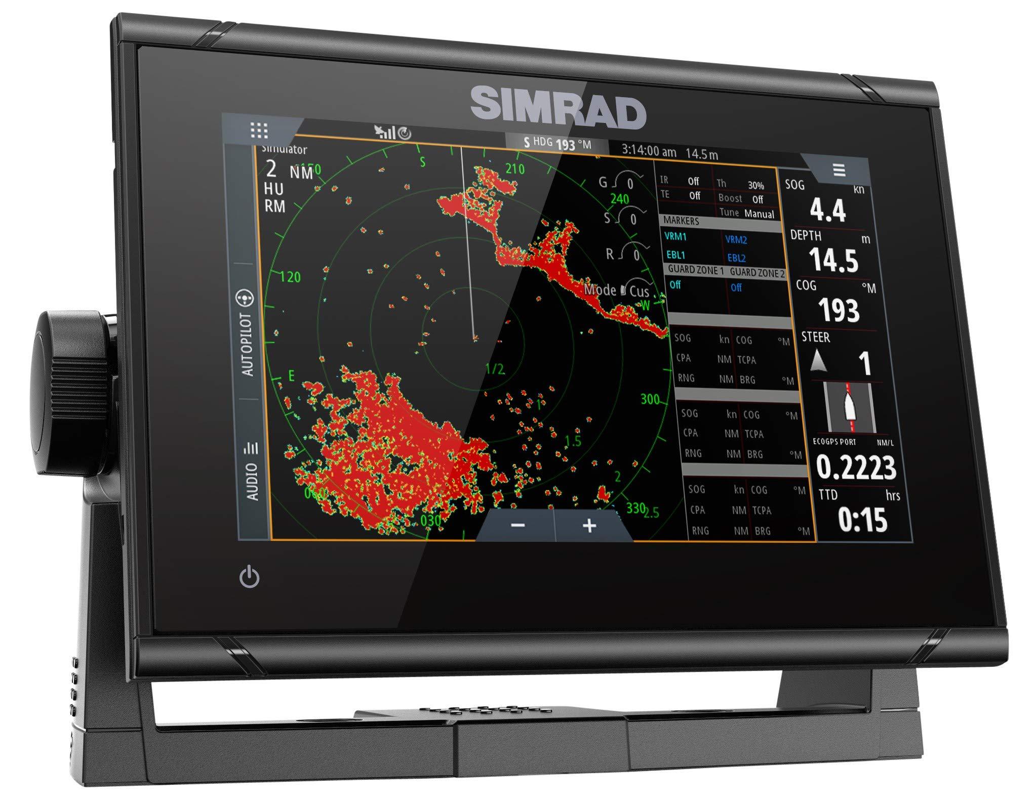 Simrad Simrad GO7 XSR - 7-inch Chartplotter with HDI Transducer, C-MAP Discover Chart Card