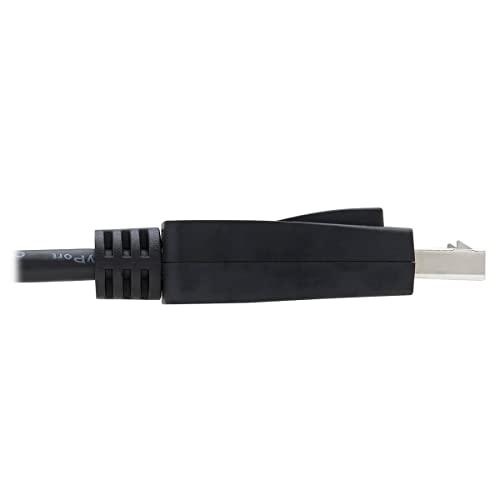 Tripp Lite Tripp Lite High Speed DisplayPort Cable, DP 1.4 Cable with Latching Connectors, 8K High-Definition Video @ 30Hz, HDR, 4:2:0, HDCP 2.2 (M/M) 10 Feet / 3.1 Meters, Lifelong Warranty (P580-010-V4)