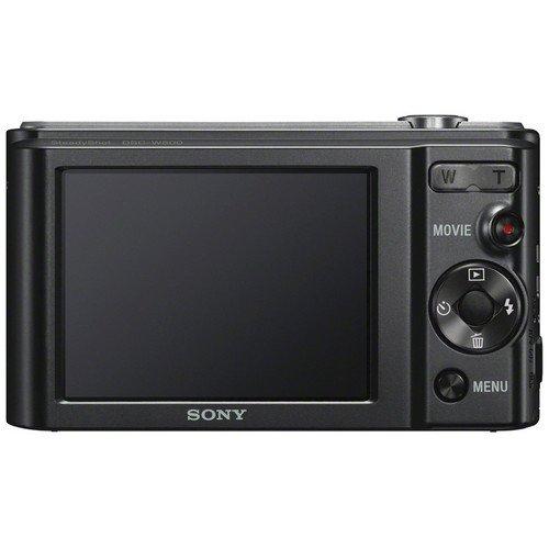 Sony Sony Cyber-Shot DSC-W800 Digital Camera (Black) + 32GB Pixi-Basic I3ePro Accessory Bundle (Renewed)