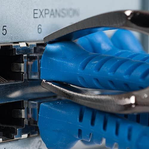 ICC ICC RJ45 Keystone Connector and Patch Cord Removal Tool with Wide Flat Nose Jaws, Compatible with Ethernet and Fiber Optic Patch Cables, High-Density, Corrosion-Resistant, Ergonomic Handle