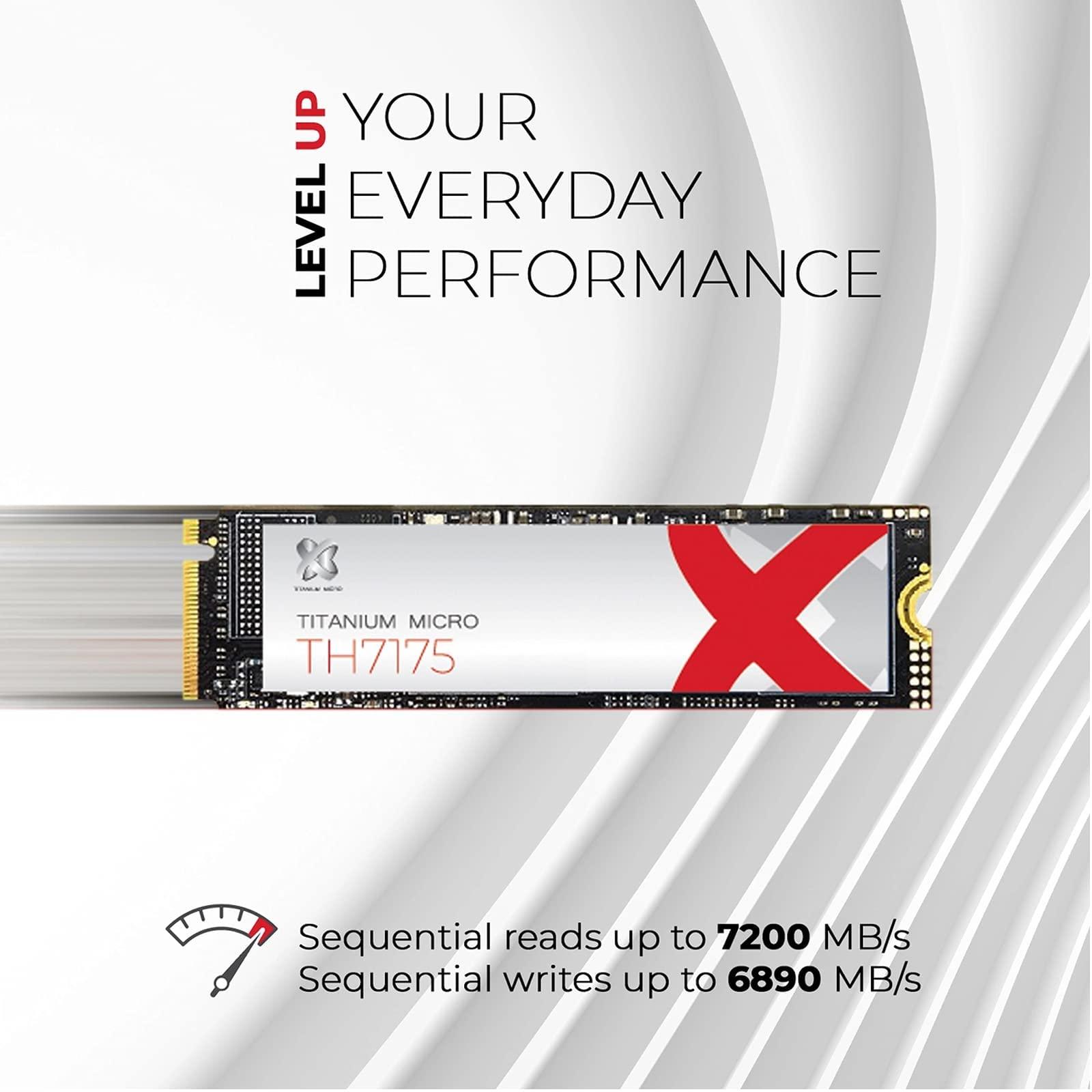 Titanium Micro Titanium Micro Internal Solid State Drive (4TB, TH7175, M.2)