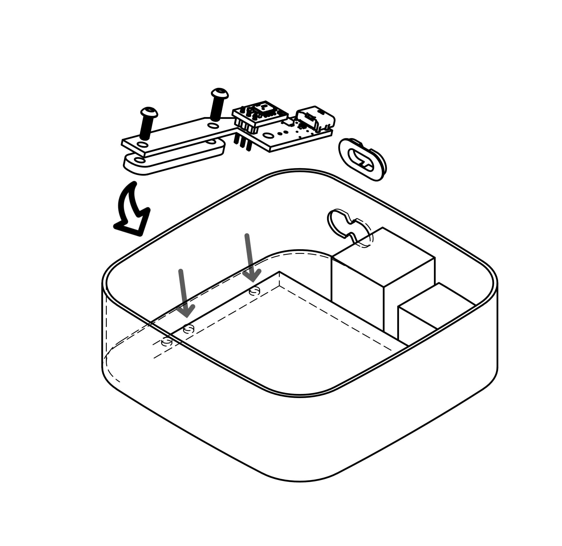 VDBX.io USB Type-C Power Easy Upgrade Kit for Apple TV 4K 2022 (3rd Gen) 5v PD Mod Compatible AppleTV Modification Tools Included