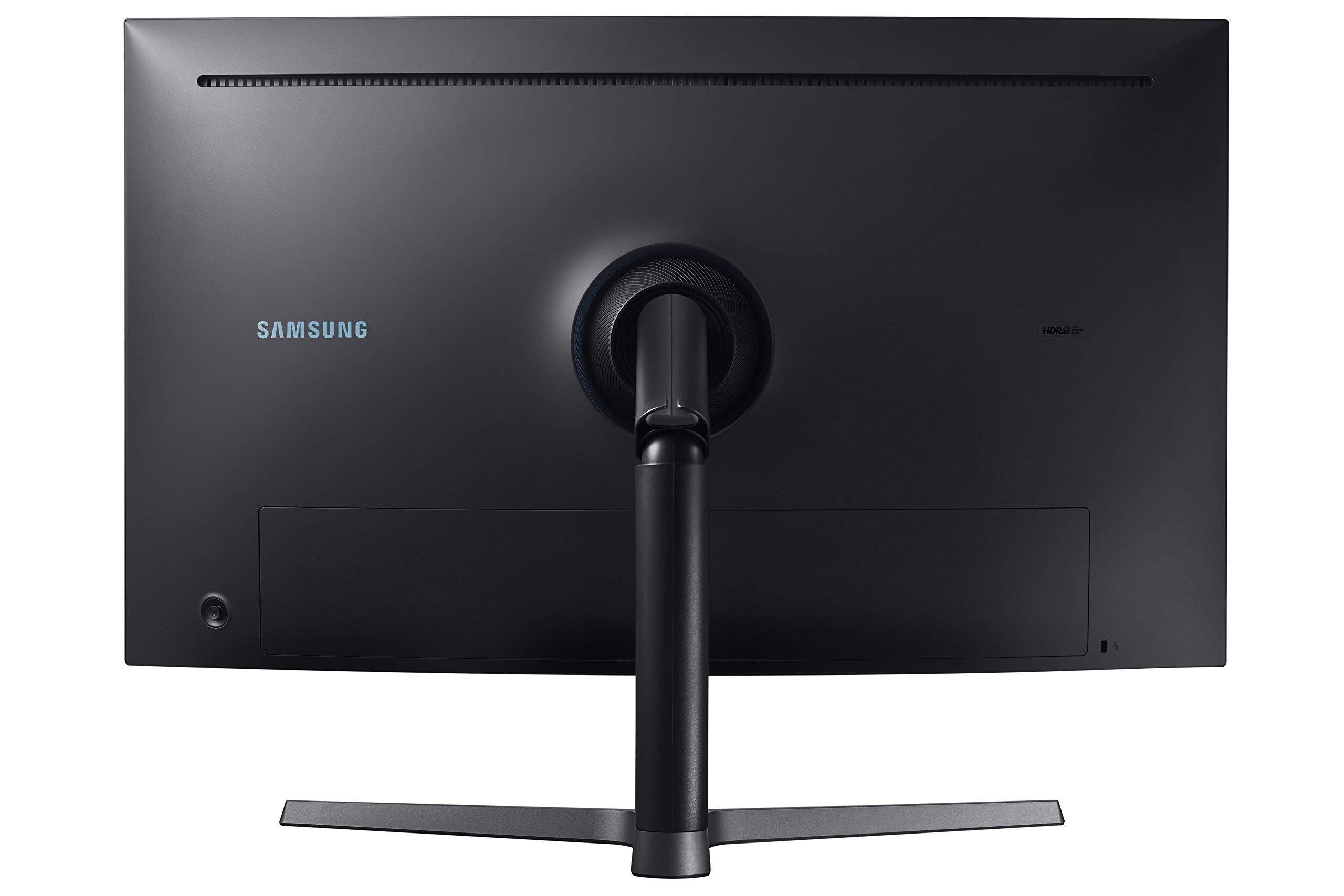 SAMSUNG Samsung C32HG70 32-Inch HDR QLED Curved Gaming Monitor (144Hz / 1ms) Model C32HG70QQN (Renewed)